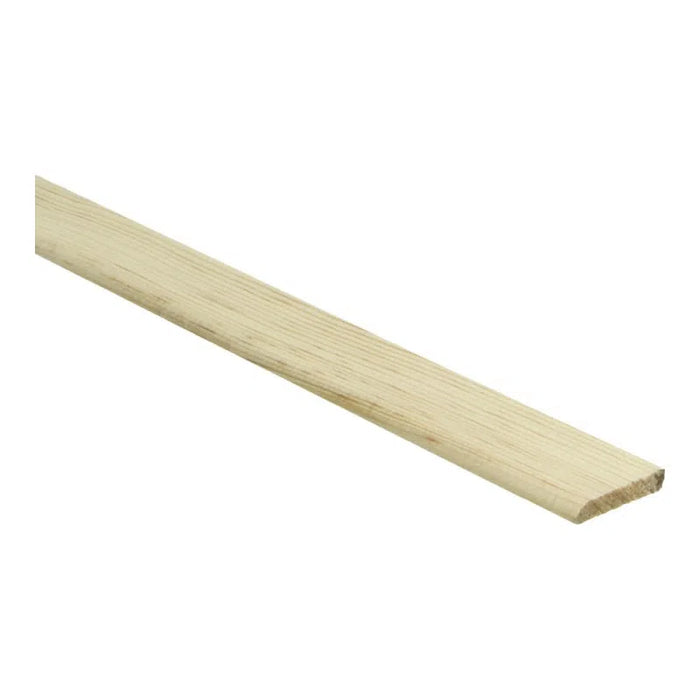 Afwerklijst 6x28 massief Grenen