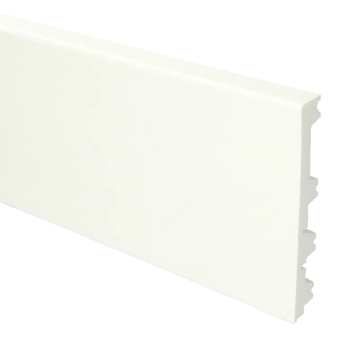 Flexibele- Buigbare plint | Wit