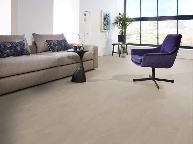 Staal van Ambiant Noveno Warm beige | Tegel 45 x 90 Plak PVC dryback