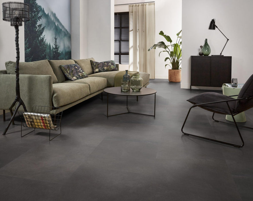 Ambiant Baroso Anthracite | Tegel 60 x 60 Klik PVC