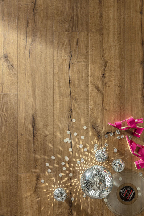 Floorify Lange Planken Havana F037T | Click PVC Rigid