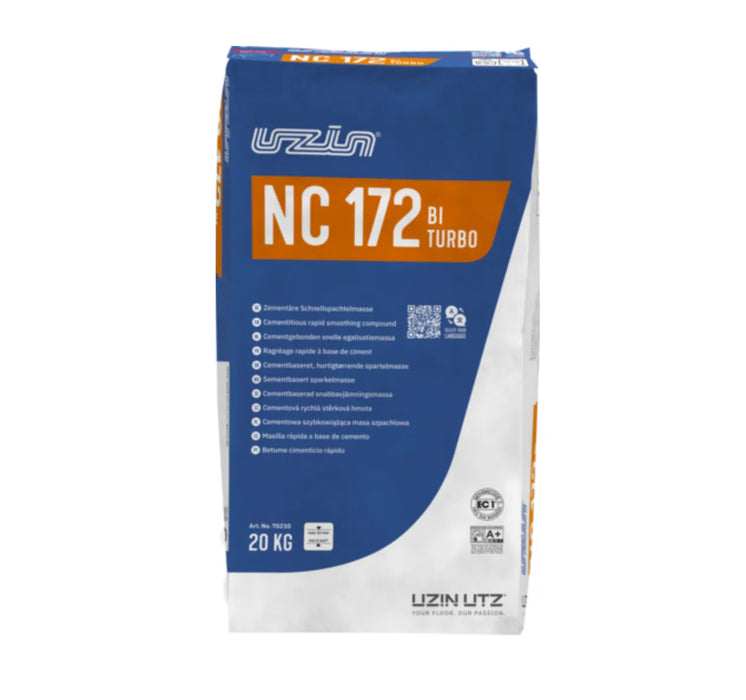 Uzin-nc 172 Bi-turbo | Sneldrogende cement- uitvlakmassa 20kg