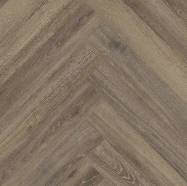 Staal van mFLOR 46417 Parva Oak XL Visgraat Lombardia | Dryback lijm PVC