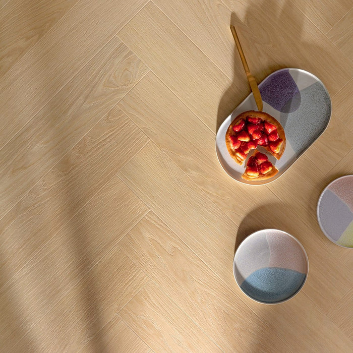 Floorify Walvisgraat Uni FG601 | Plak PVC Collectie