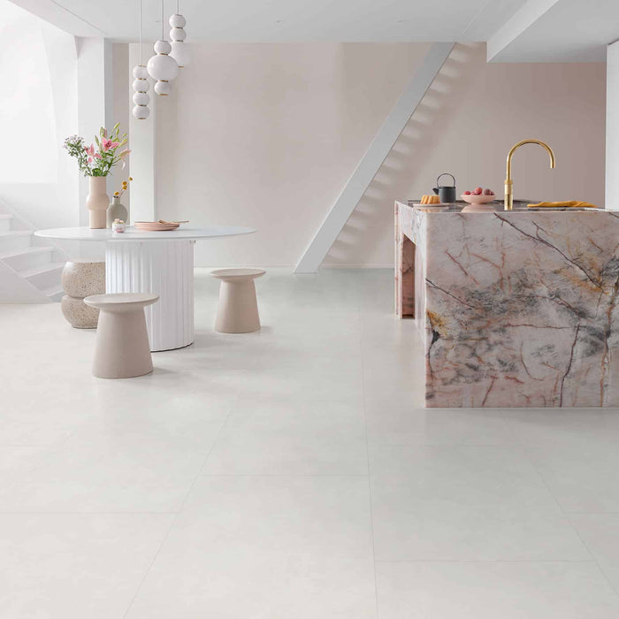 Floorify Grote Tegels Coquille F029 | Click PVC Rigid