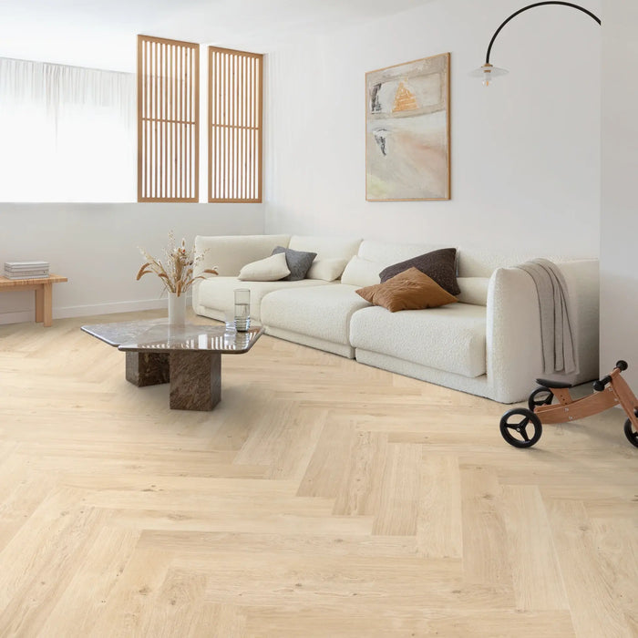 Wat doet visgraat met een ruimte?