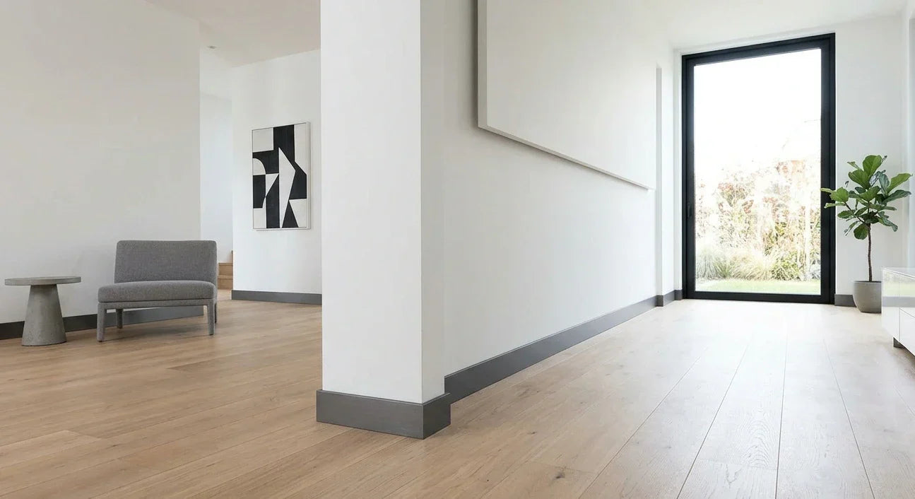 Kan je plinten in verstek zagen zonder afkortzaag?