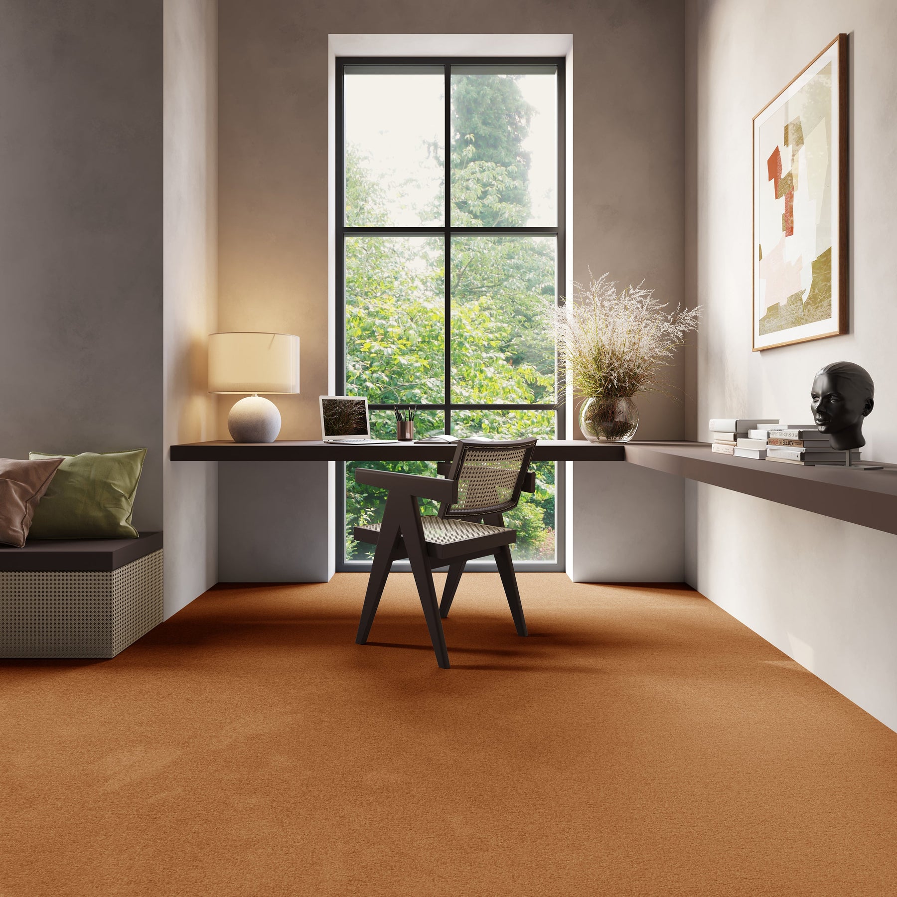 Welke kleur kamerbreed tapijt is trendy in 2026?
