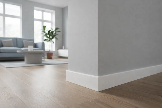 Hoe zaag je MDF plinten?