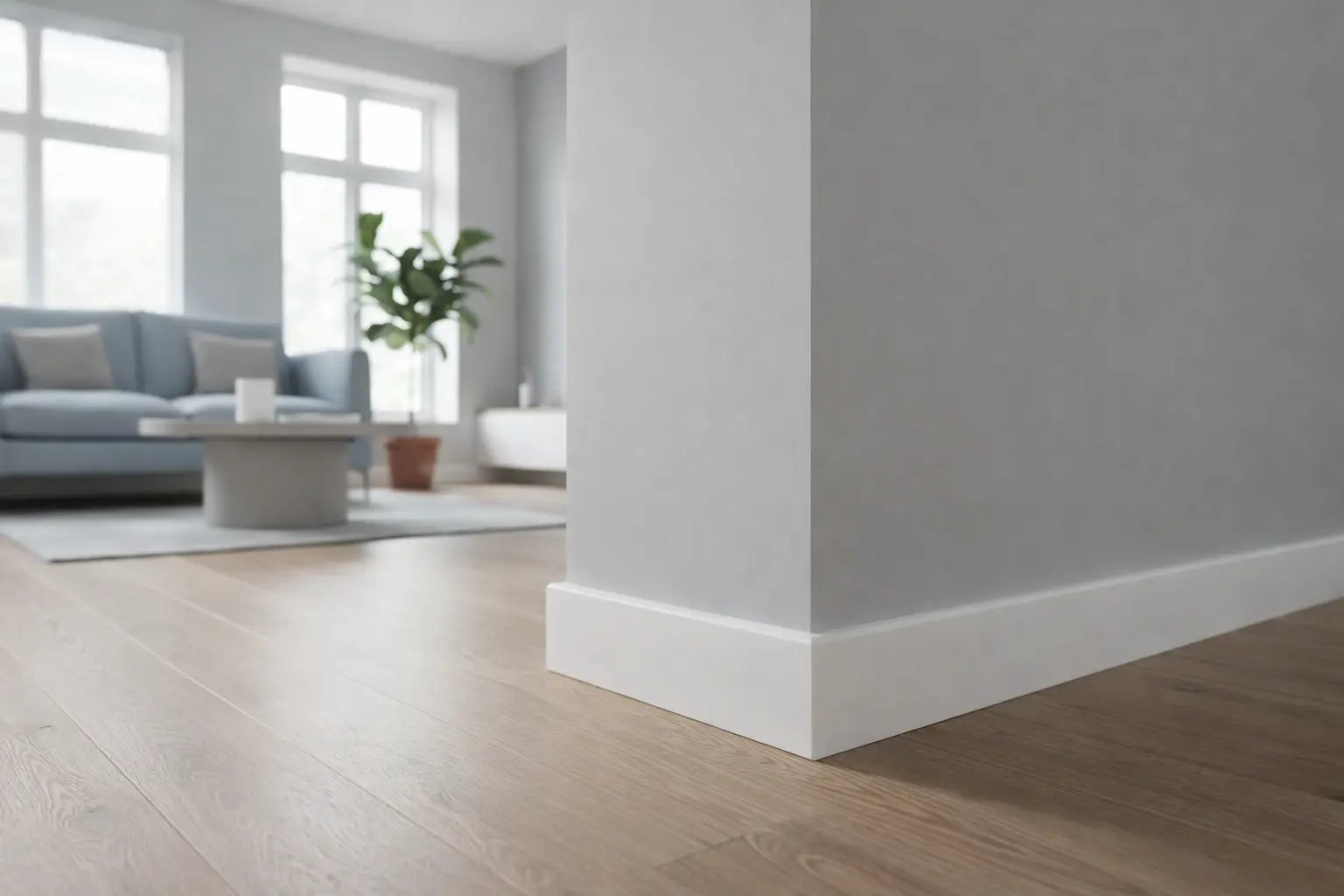 Hoe zaag je MDF plinten?