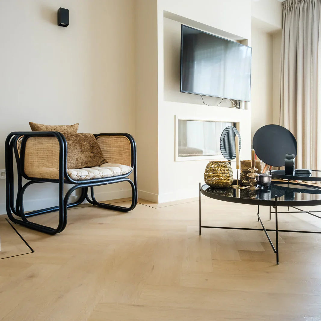 Waar komt de visgraatvloer vandaan?