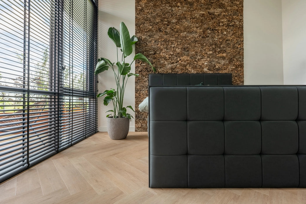 Floer Gaia Grijsbeige - Walvisgraat Dryback Plak PVC