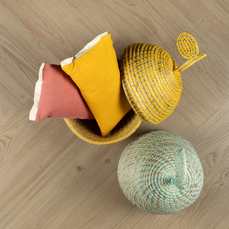 Brede Visgraat Panna Cotta | Douwes Dekker | Klik PVC | sfeerbeeld 1