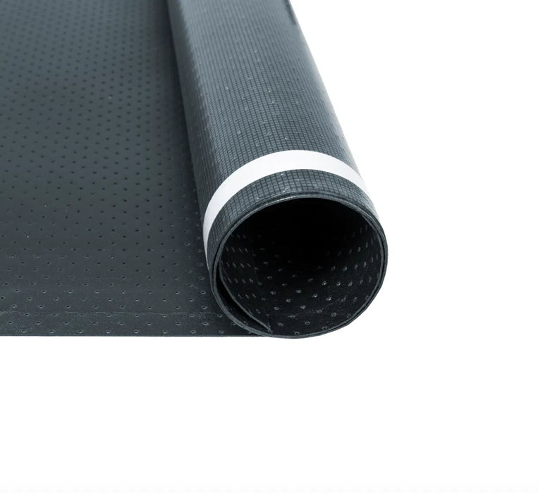 Whisper Black Klik PVC ondervloer | 10 dB Geluiddempend (Rol 10m2)