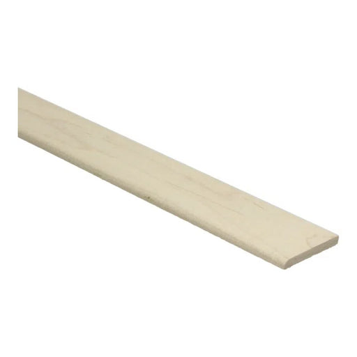 Afwerklijst 6x35 massief Ahorn | Onbewerkt
