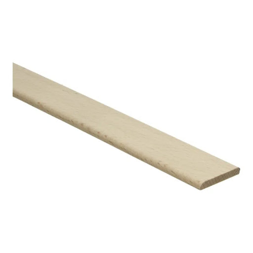 Afwerklijst 6x35 massief Beuken | Licht beuken / Natuur gelakt