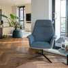mFLOR 40813 Parva Broad Leaf Dark Sycamore | Visgraat PVC | Dryback