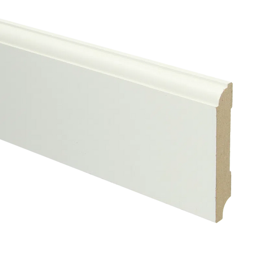 Kraalplint MDF | RAL 9010 Gebroken wit | 15 x 90 millimeter