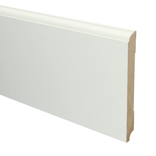 Kraalplint MDF | RAL 9010 Gebroken wit | 15 x 150 millimeter