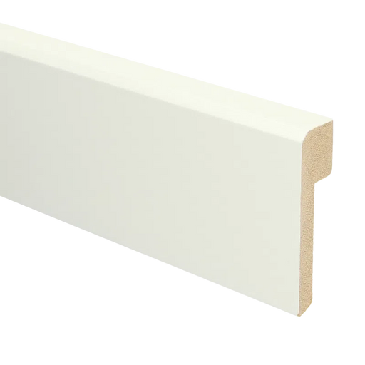 Overzetplinten | Gelakt RAL 9010 Gebroken wit / 22x85 mm (Met uitsparing 13x60mm)