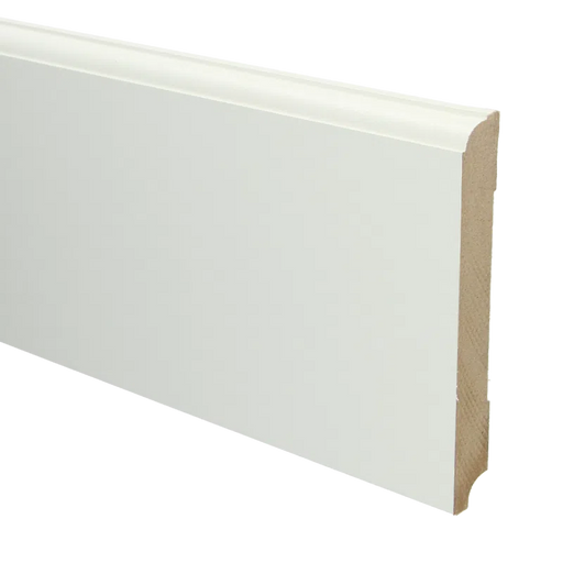 Kraalplint MDF | RAL 9010 Gebroken wit | 18 x 150 millimeter