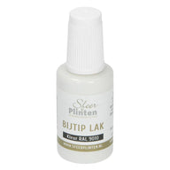 Plintenlak | Bijtip lak  - 20ml RAL 9010 Gebroken wit