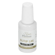Plintenlak | Bijtip lak  - 20ml RAL 9016 Verkeerswit