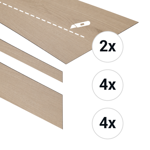 Otium PVC Traptreden Set voor 4 treden - Calm