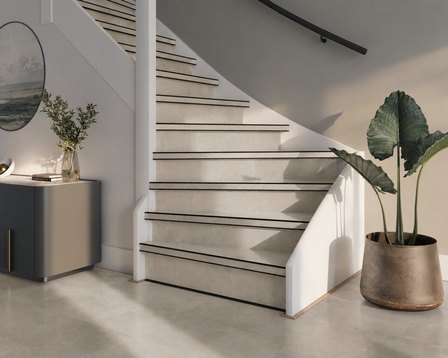 Vivafloors PVC Traprenovatie - 1820 Tegel - Sfeerbeeld