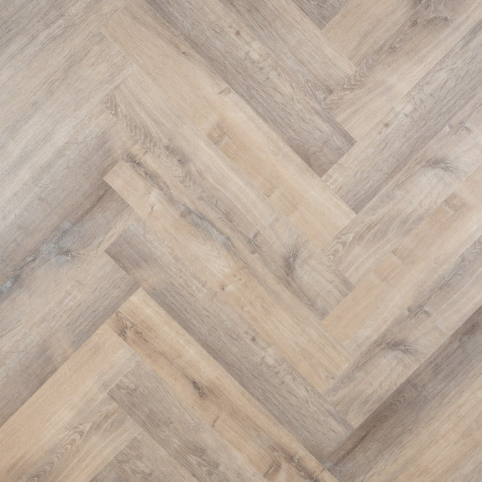 Vloerfoto Otium Mist Visgraat - Dryback Plak PVC