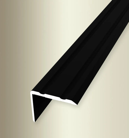 Hoekstrip 20x24mm | Diep Mat Zwart / Zelfklevend / 100 cm