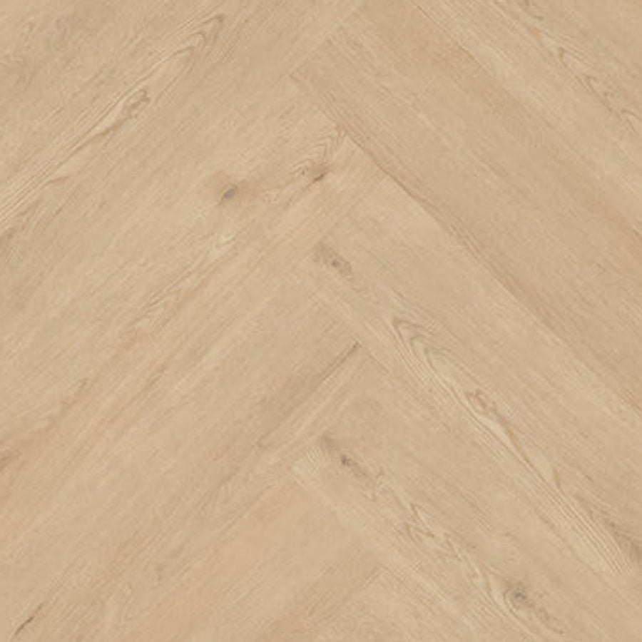 Floer Gaia Grijsbeige - Walvisgraat Dryback Plak PVC