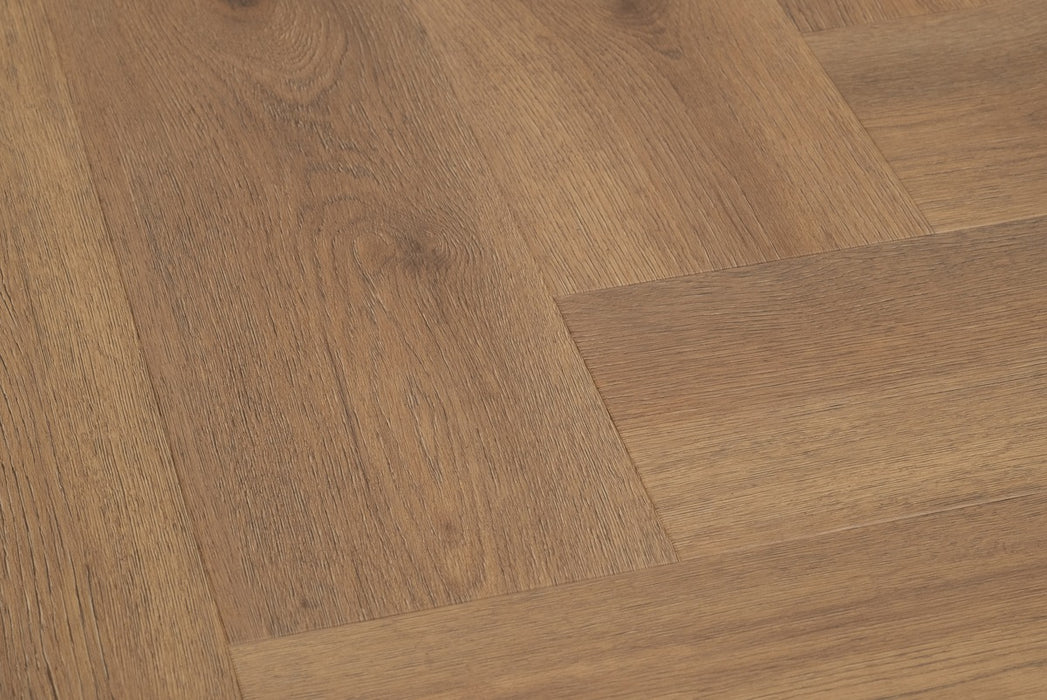 Floer Narwal Nootbruin - Walvisgraat Click PVC