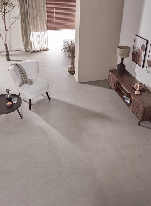 Floer Betonlook Greige - Tegel Click PVC