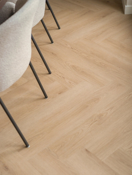 Floer Bryde Bruin - Walvisgraat Click PVC