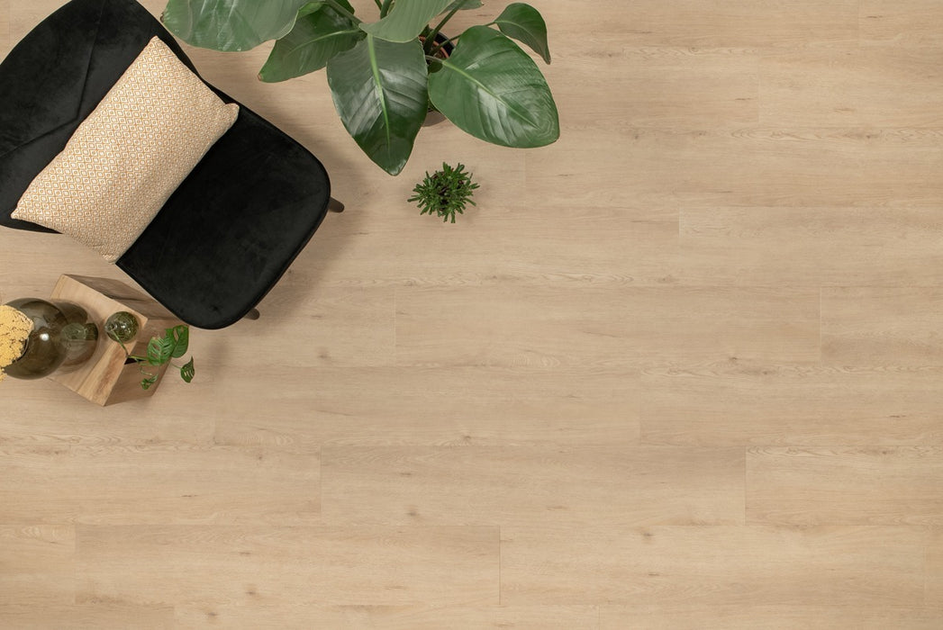 Floer Natuur Garda Grijsbeige - Click PVC