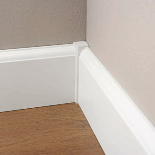 Hoek- en eindstukken MDF Plinten