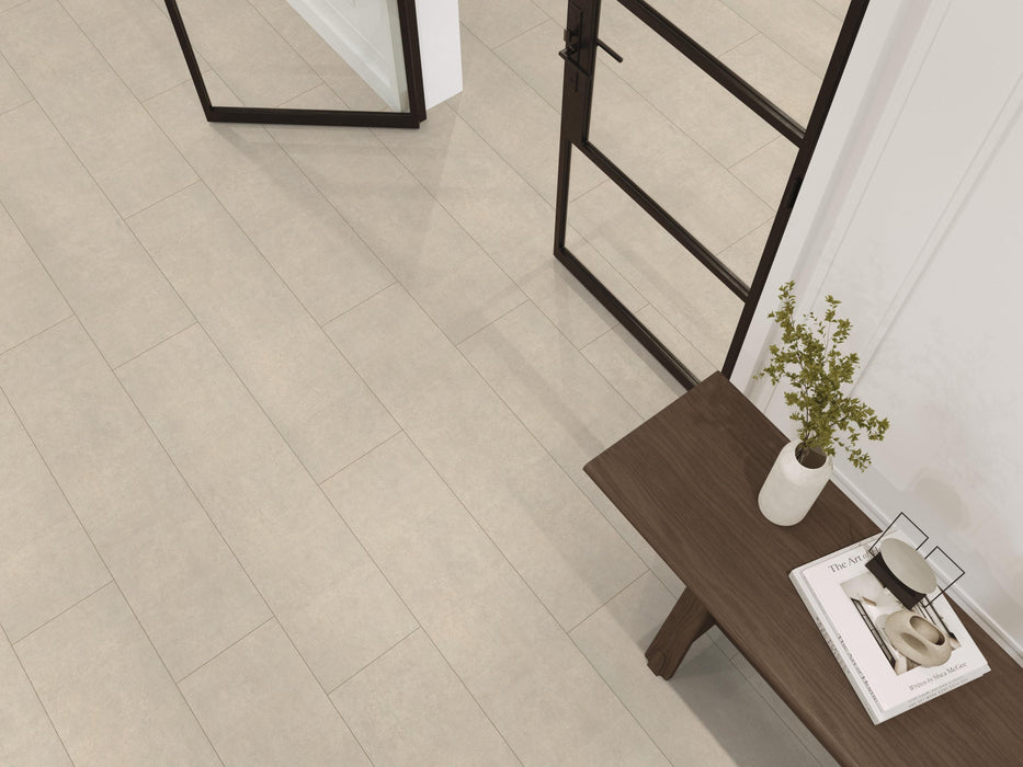 FloorLife Kingsbridge Beton creme - Tegel 135 x 30 Laminaat
