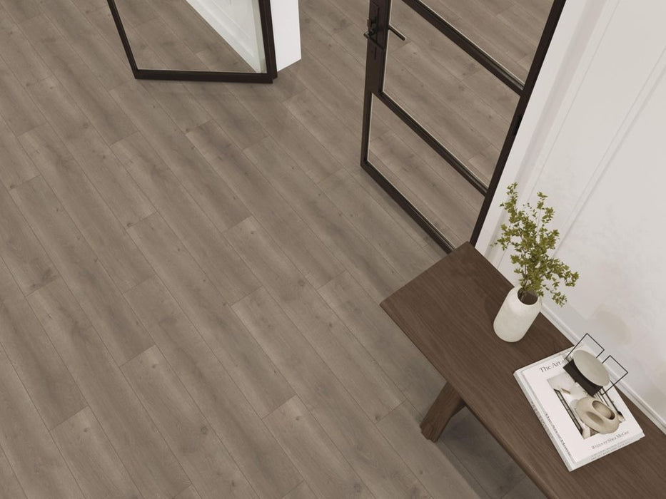 FloorLife Queens Grijs bruin eiken - Laminaat