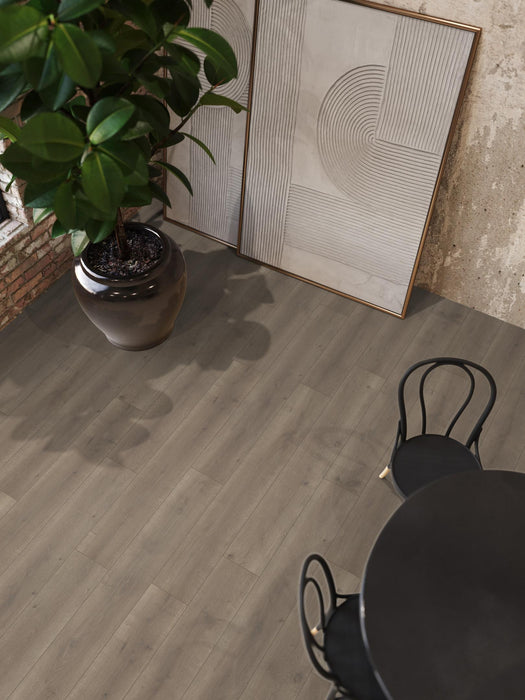 FloorLife Queens Grijs bruin eiken - Laminaat