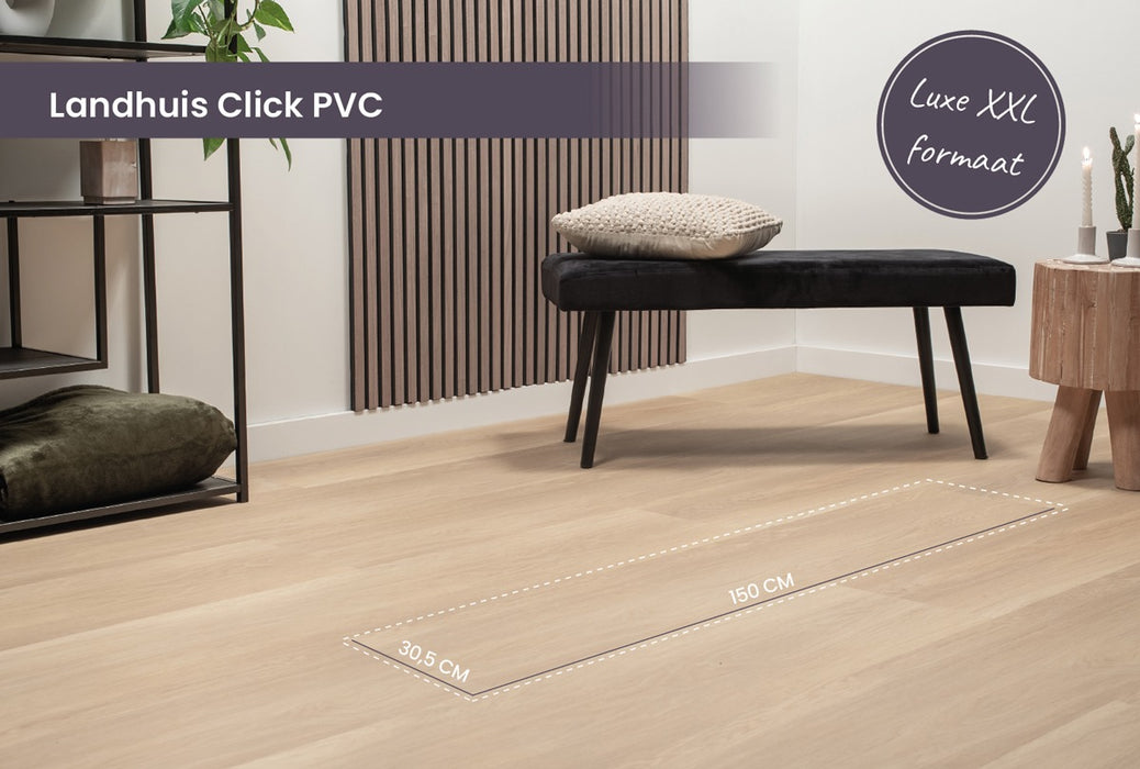 Floer Landhuis Pure Eik - Click PVC