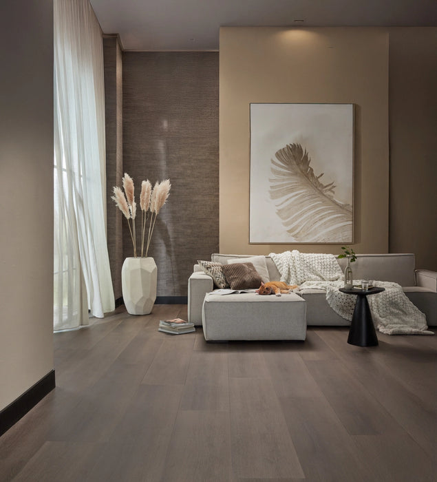 Floer Landhuis Donkere Eik - Click PVC