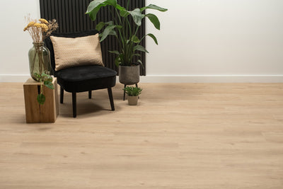 Floer Natuur Garda Grijsbeige - Click PVC