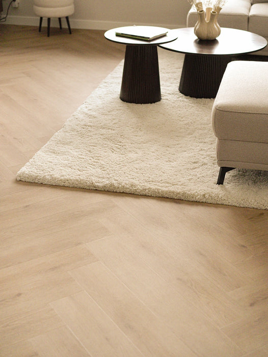 Floer Bryde Bruin - Walvisgraat Dryback Plak PVC