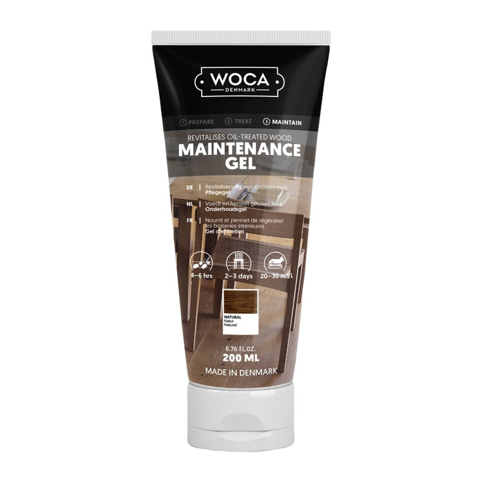WOCA Onderhoudsgel voor geolied hout Wit