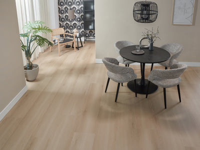 Floer Landhuis Lichtbruine Eik - Click PVC