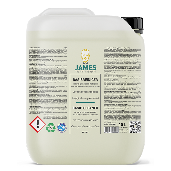 James Basisreiniger voor vloeren | 10 Liter