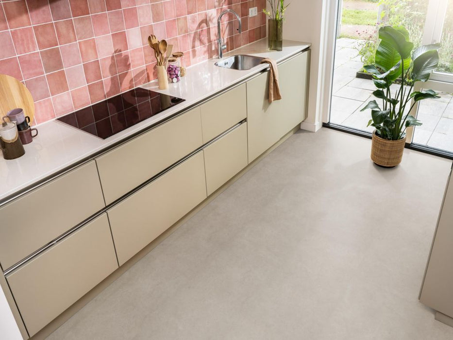 Ambiant Cerino Light grey - Tegel 90 x 45 Plak PVC Dryback