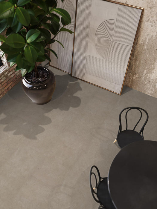 FloorLife Highbury XL Light grey - Tegel 90 x 90 Plak PVC Dryback