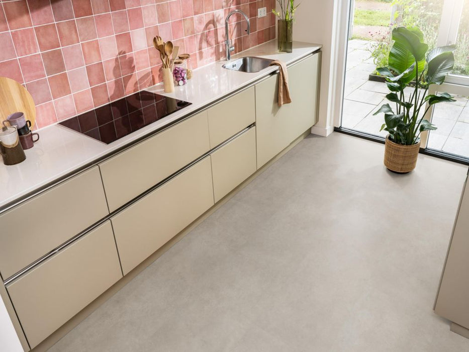 Ambiant Cerino XL Grey - Tegel 90 x 90 Plak PVC Dryback
